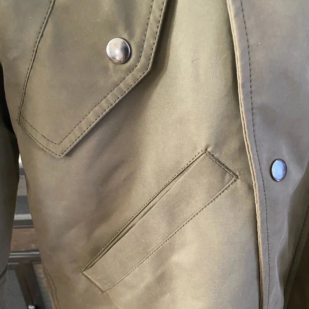 Lucky Brand Women’s Winter Sherpa Lined Stadium Coat - Picture 5 of 11